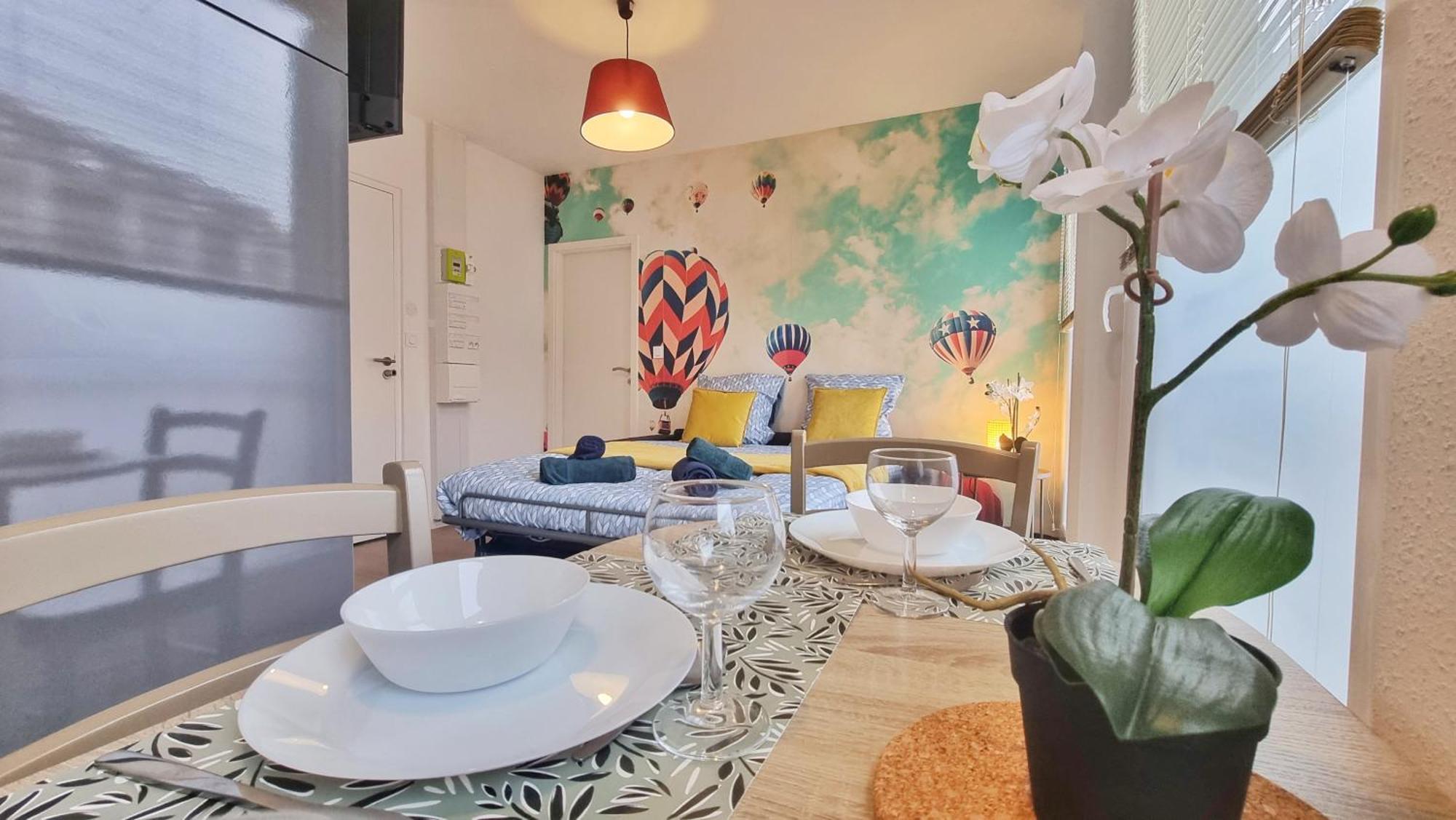 La Residence Evasion 2 - Original - Gare - Wifi - Relax Bnb Mulhouse Phòng bức ảnh
